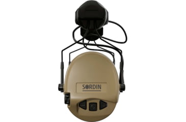 Image of Sordin Supreme MIL AUX Headset, Beige Cups, 530448