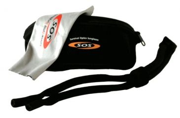 Image of Survival Optics Sunglasses Expedition Polar Tech Sunglasses,Matte Black Frame,TAC 1.0 Polarized Lens 6502