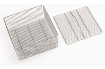Image of SP Industries Accessories for Vertical, Undercounter, and Freestanding/Mobile Glassware Washers, National N0601-805 Inserts Erlenmeyer Flask Insert, Holds Five Flasks <=1500 mL, Half-Rack Size