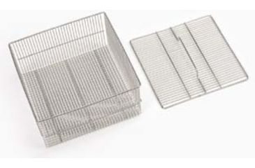 Image of SP Industries Accessories for Vertical, Undercounter, and Freestanding/Mobile Glassware Washers, National N0601-850 Inserts Arrow Clip Insert, Fourteen Small And Fourteen Large Clips, Half-Rack Size, Bottom Rack Only