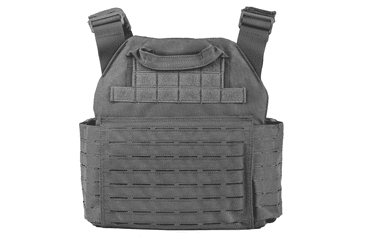 Image of Spartan Armor Systems AR550 Level III+ Medium ESAPI Achilles Package, 9.5in x 12.5in, Single-Curved, Encapsaloc, Black, SAAR55095x125SHSCFCPKGACBK