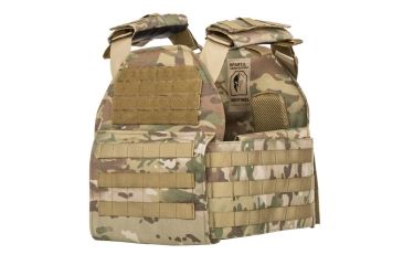 Image of Spartan Armor Systems Armor Systems AR550 Level III+ Body Armor And 10x12 Sentinel Plate Carrier Package, Multi-Cam, Medium-Extra Large, P55-STNL1012-MC-KIT