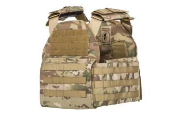Image of Spartan Armor Systems Armor Systems AR500 Omega Body Armor And 10x12 Sentinel Plate Carrier Package, Multi-Cam, Medium-Extra Large, PKG500-STNL1012-MC-KIT