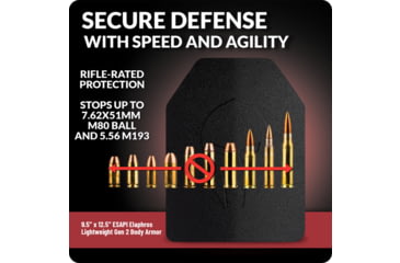 Image of Spartan Armor Systems Elaphros Gen 2 Level III 1000d Polyester Lightweight Achilles Package