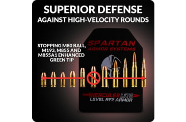 Image of Spartan Armor Systems Hercules Lite RF2 Level III+ 1000d Polyester Achilles Package