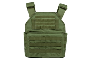 Image of Spartan Armor Systems Shooters Cut And Omega AR500 Body Armor Package, Small/Extra Large, OD Green, Adjustable, SA-AR500PKG-SHPC-OD-SP