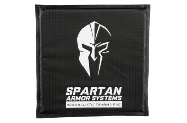 Image of Spartan Armor Systems Trauma Pad Set, two, Black, 6x6, SAS-TP66-KIT, SAS-TP66-KIT
