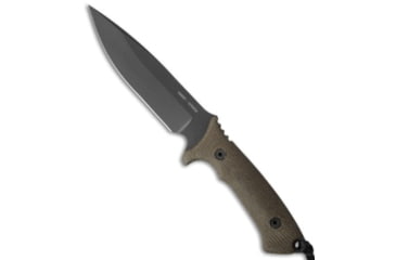 Image of Spartan Blades Spartan Blades Harsey Difensa Knife Green Micarta 6.25" Black, Green, CPM S35VN, adult, BHQ-33496