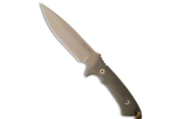 Image of Spartan Blades Spartan Blades Harsey Difensa Knife Green Micarta 6.25" FDE, Green, CPM S35VN, adult, BHQ-33494