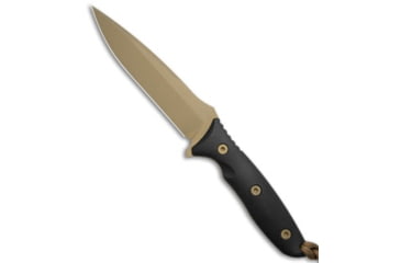 Image of Spartan Blades Spartan Blades Moros Fixed Blade Knife Black Micarta 5.25" FDE, Black, CPM S45VN, adult, BHQ-216908