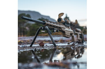 Image of Spartan Precision Equipment Kratos Bipod, M-Lok Adapter, Black, SP01-045-R-BLK