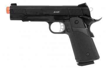 Image of Spartan STS-5 1911 Hi Capa Full Metal GBB/CO2 Airsoft Pistol, Black, Medium 91002
