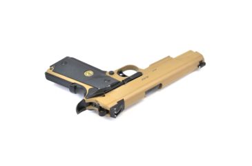 Image of Spartan STS-7 1911 MEU Full Metal GBB/CO2 Airsoft Pistol, Tan, Medium 91004