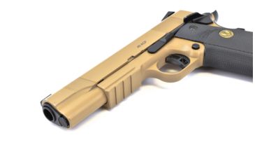 Image of Spartan STS-7 1911 MEU Full Metal GBB/CO2 Airsoft Pistol, Tan, Medium 91004