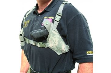 Image of Spec Ops Shoulder Holster, Army Universal Camo, Ambidextrous - Beretta M9, Fits Glock &amp; Similar