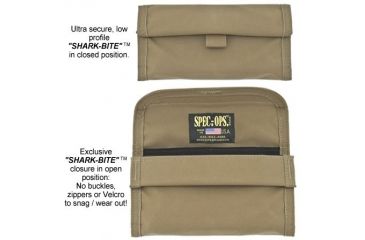 Image of Spec-Ops T.H.E. Checkbook Wallet, Coyote Brown