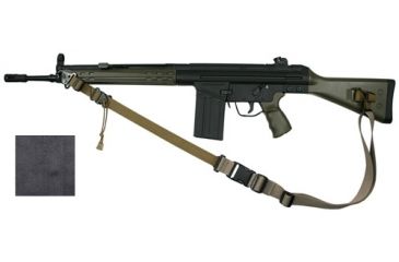 Image of Specter Gear 2 Point Tactical Sling, HK MP5 HK91 HK93 HK53, Ambidextrous, w/ ERB - Black