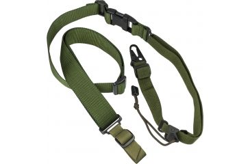 Image of Specter Gear 2 Point Tactical Sling, HK MP5 HK91 HK93 HK53, Ambidextrous, w/ ERB - OD Green