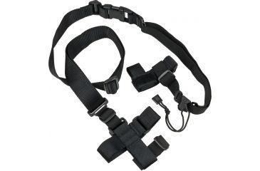 Image of Specter Gear 2 Point Tactical Sling w/ERB, Armed Forces Package - Fits M-16A2/M-4 - Black