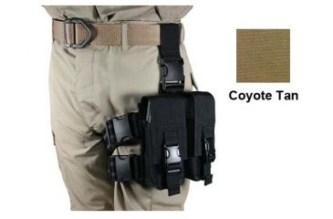 Image of Specter Gear AR-15/M-16 Magazine Tactical Thigh Rig for Four 30rd Mags - Coyote