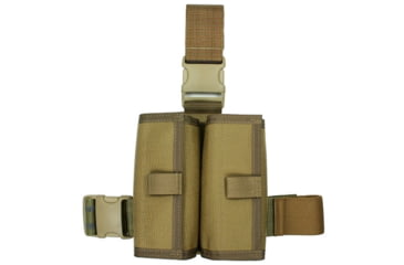 Image of Specter Gear ASG Series 12ga. Shotshell 24 Round Tactical Thigh Rig, Coyote, 996 COY