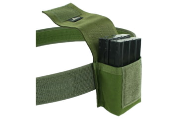 Image of Specter Gear Belt Mounted Double 20 rd. Mini-14 5.56mm, Flapped Magazine Pouch, Fits up to 2in Wide Belts, OD Green, 1185 OD