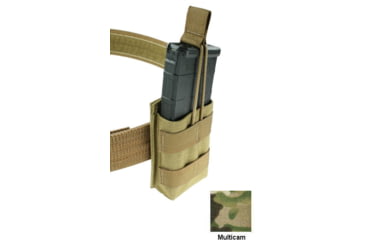 Image of Specter Gear Belt Mounted Single 30-Round 5.56mm Rapid Reload Magazine Pouch, Fits up to 2in Wide Belts, MultiCam, 896 MULT