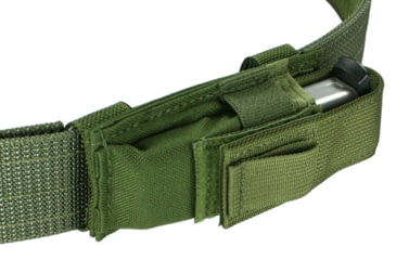 Image of Specter Gear Belt Mounted Single Universal Pistol Magazine Pouch, Cross Draw, Fits 2in Duty and Tactical Belts, OD Green, 993 OD