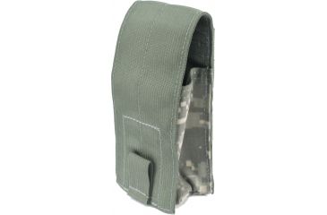 Image of Specter Gear Double 30rd. 5.56mm Single Retention Magazine Pouch, MOLLE Compatible - ACU Camo