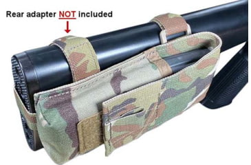 Image of Specter Gear M-16 / AR-15 Buttstock Magazine Pouch Kit, Holds 30 round 5.56mm Magazine, No Rear Adapter Provided, Multicam, 981 MULT