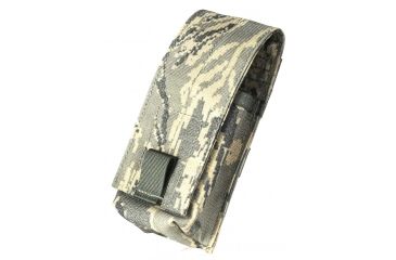 Image of Specter Gear Double 30rd. 5.56mm Single Retention Magazine Pouch, MOLLE Compatible - Air Force Tiger Stripe, 309-ABU