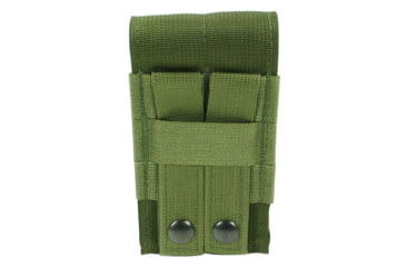 Image of Specter Gear MOLLE Compatible Double Ruger Mini-30 20-Round 7.62x39mm Magazine Flapped Mag Pouch, OD Green, 1196 OD