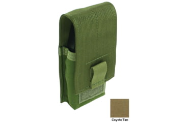 Image of Specter Gear MOLLE Compatible Single Ruger Mini-30 20-Round 7.62x39mm Magazine Flapped Mag Pouch, Coyote, 1195 COY