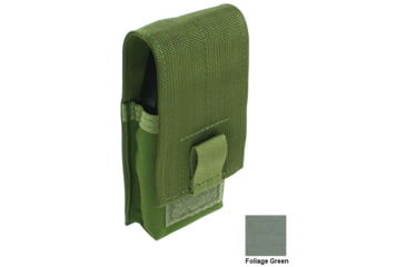 Image of Specter Gear MOLLE Compatible Single Ruger Mini-30 20-Round 7.62x39mm Magazine Flapped Mag Pouch, Foliage Green, 1195 FG