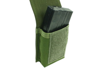 Image of Specter Gear MOLLE Compatible Single Ruger Mini-30 20-Round 7.62x39mm Magazine Flapped Mag Pouch, OD Green, 1195 OD