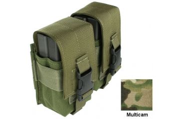 Image of Specter Gear MOLLE/ PALS Compatible Modular 7.62 NATO 20rd. Magazine Enhanced Quad Magazine Pouch,MultiCam 751 MULT