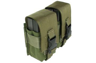 Image of Specter Gear MOLLE/ PALS Compatible Modular 7.62 NATO 20rd. Magazine Enhanced Quad Magazine Pouch,OD Green 751 OD