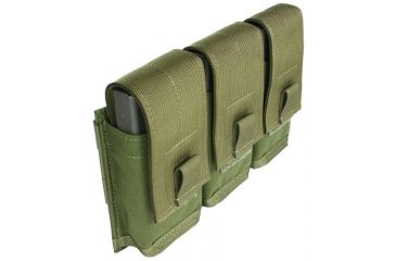 Image of Specter Gear MOLLE/ PALS Compatible Modular 7.62 NATO 20rd. Magazine Triple Pocket Triple Magazine Pouch,OD Green 747 OD