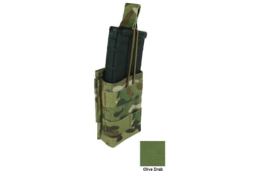 Image of Specter Gear MOLLE Single 30rd 5.56mm Magazine Rapid Reload Mag Pouch, OD Green, 1130 OD