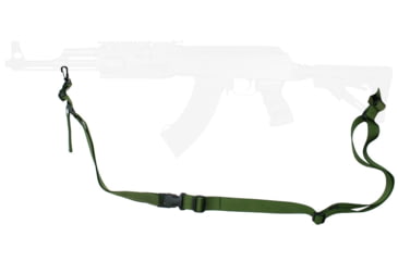 Image of Specter Gear Raptor 2 Point Tactical Sling, AK-47 with Magpul M-4 Stock, Emergency Release, Coyote Tan, 1095 COY-ERB