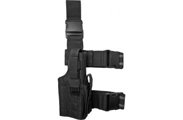 Image of Specter Gear Tactical Thigh Holster, HK USP9/USP40, 4.25 bbl, Left Hand -Black
