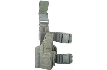 Image of Specter Gear Tactical Thigh Holster, Ruger P-89/P-90, 4.5 bbl, Right Hand Foliage Green