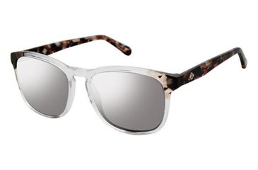 Image of Sperry Top-Sider CRYSTAL COVE Sunglasses - Frame CRYSTAL/HAVANA, Lens Color Silver Flash, Size 54/18mm SPCRYSTALCOVE01