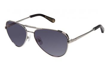 Image of Sperry Top-Sider Largo Single Vision Prescription Sunglasses SPLARGO02 - Frame Color Shiny Silver