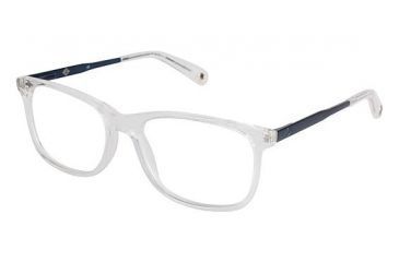 Image of Sperry Top-Sider Marina Single Vision Prescription Eyeglasses - Frame CRYSTAL / NAVY, Size 52/17mm SPMARINA03