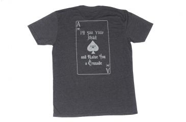 Image of Spikes Tactical Mens - T-Shirt - Spikes Spades, Charcoal, 2XL SGT1070-2X