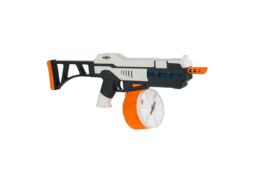 Image of SPLAT R Ball SRB1200 Full Auto Electric Rechargeable Soft Water Bead Blaster Kit, White/Black/Orange, 950003