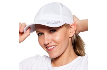 Image of SportHill Reflective Running Cap-White