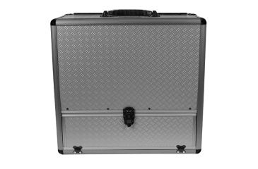 Image of Sportlock AlumaLock Double Rifle/Shotgun Side-by-Side Case,16.3x17.1x8.8in,Gray 00015G