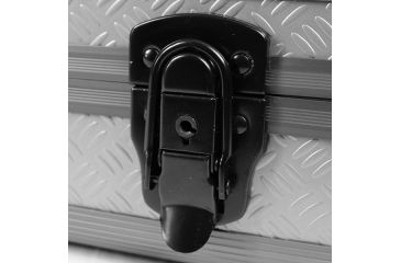 Image of Sportlock AlumaLock Double-Topped Handgun Range Case,12.4x13.2x9.3in,Gray 00012G